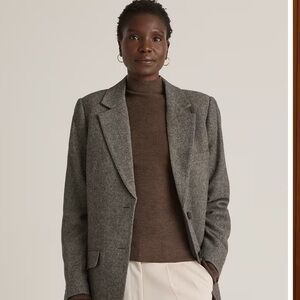 NWT Quince Italian Wool Oversized Blazer